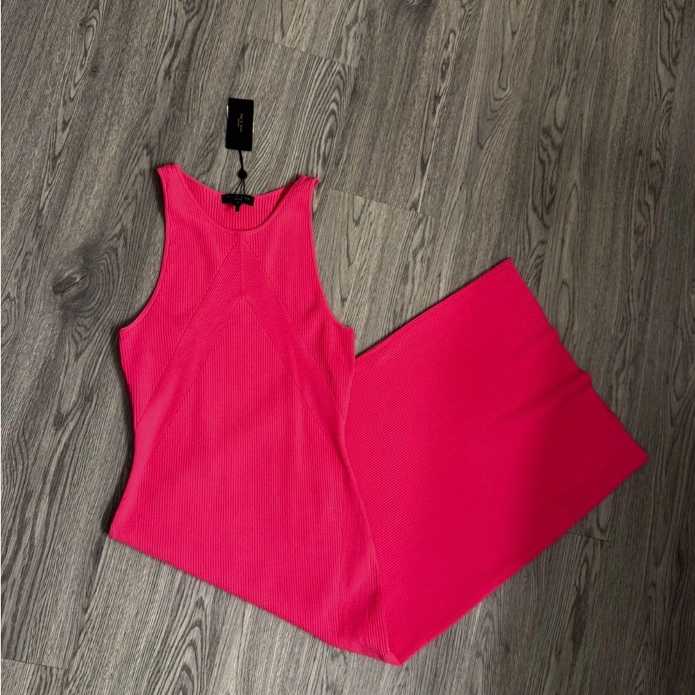 rag & bone Vibrant Pink Sleeveless dress